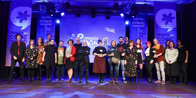Ganadores de los IX Premios del Cómic Aragonés